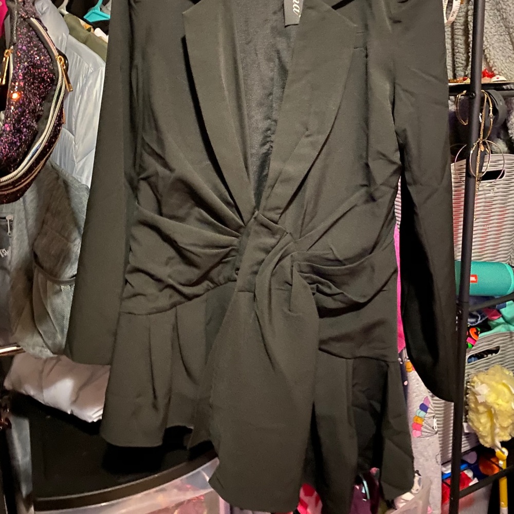 Business Calls Blazer Dress (Size L)